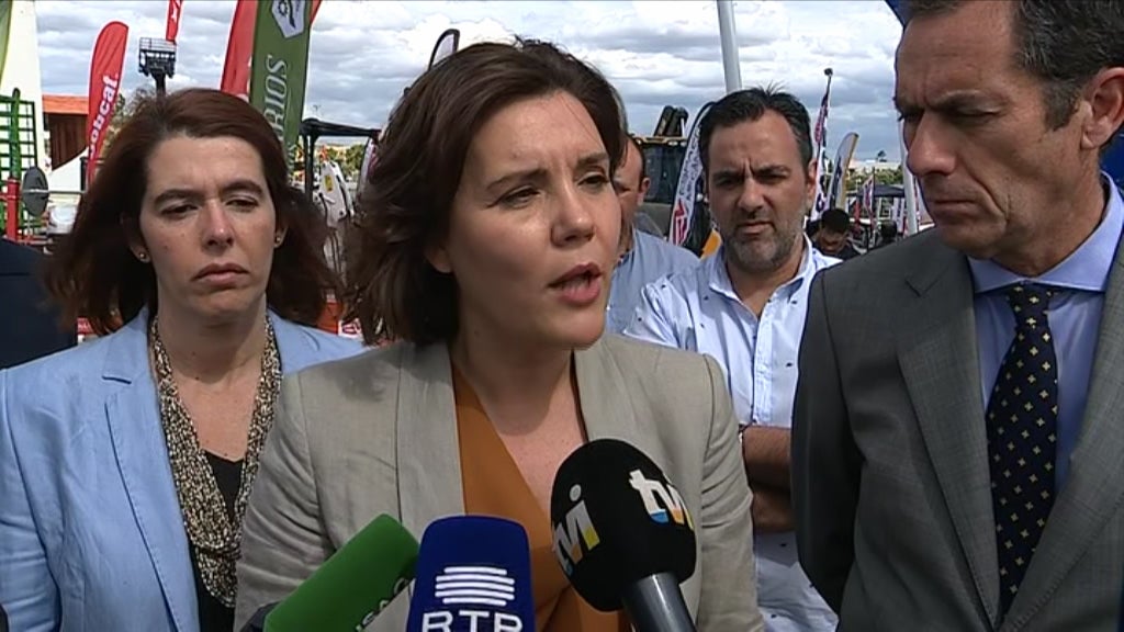 Assunção Cristas em Santarém