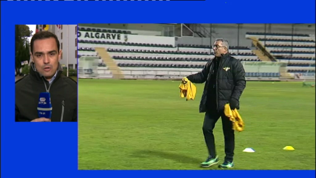 Estágio do Benfica no Algarve