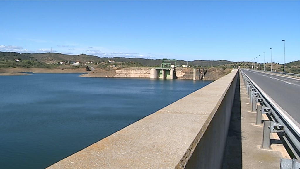 Inverno seco nas barragens no Algarve