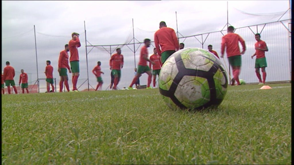 Futebol: Treino do Club Sport Marítimo