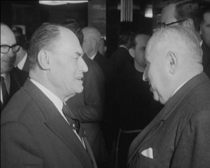 Partida de França Borges para a Alemanha Ocidental