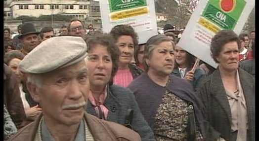 Manifestação de Agricultores