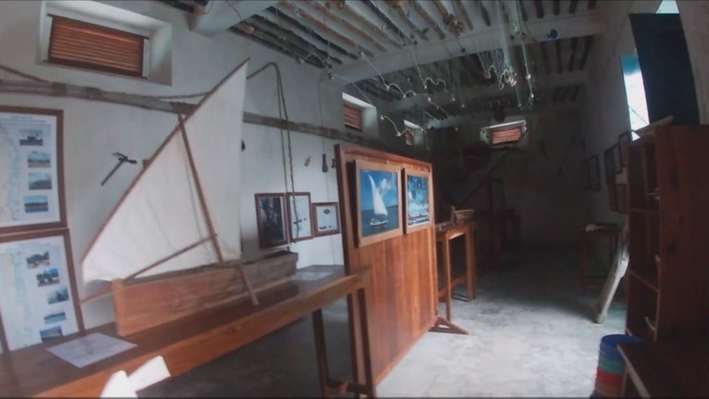 Destruição na Ilha do Ibo