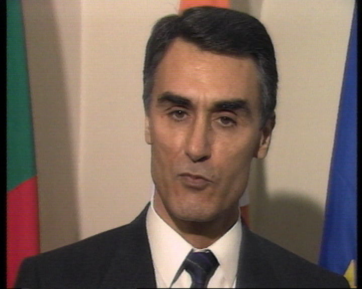 Conferência de imprensa de Cavaco Silva