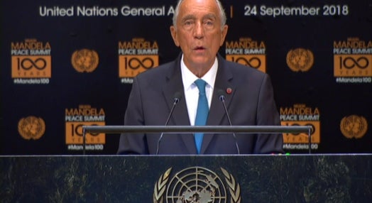 Marcelo Rebelo de Sousa na ONU