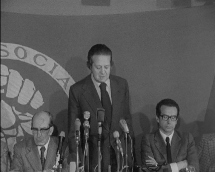 Conferência de imprensa de Mário Soares