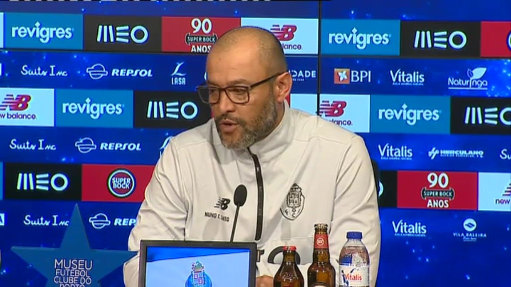 Conferência de imprensa de Nuno Espírito Santo