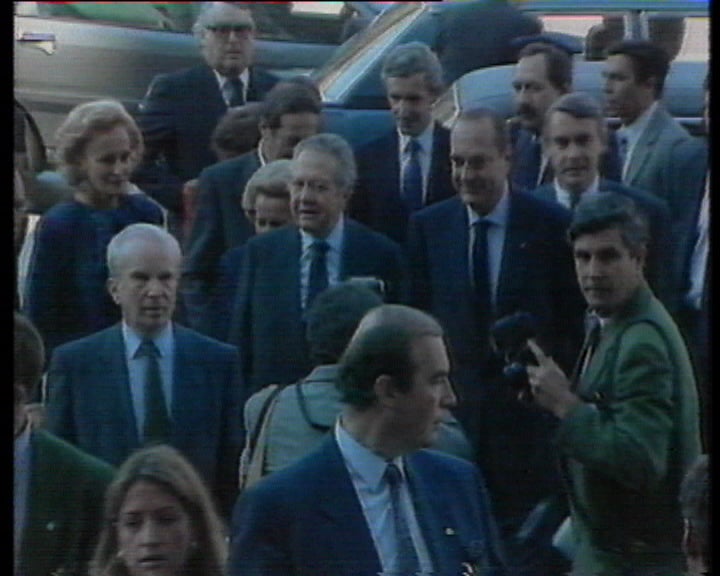 Visita oficial de Mário Soares a Paris