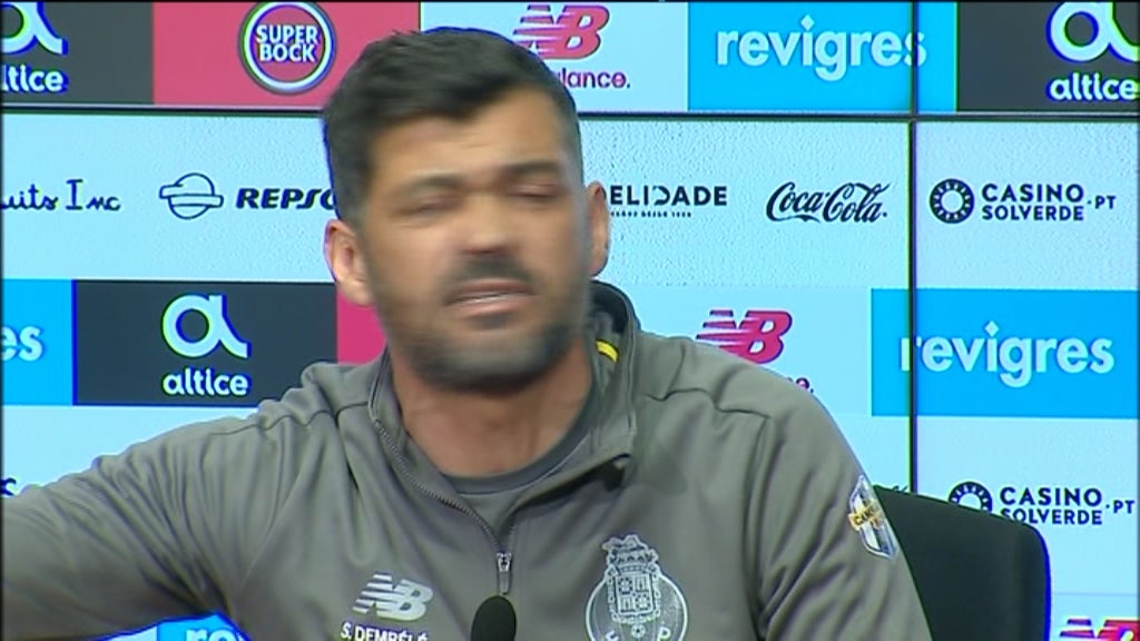 Declarações de Sérgio Conceição