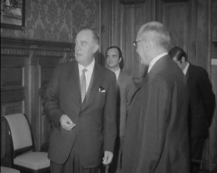 Marcelo Caetano recebe Balthazar Johannes Vorster