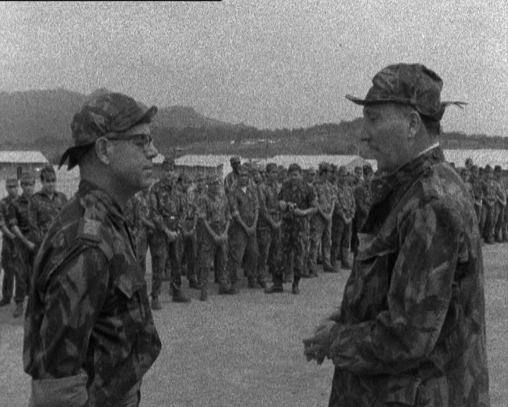 Visita de Manuel Gomes de Araújo ao distrito de Zaire I