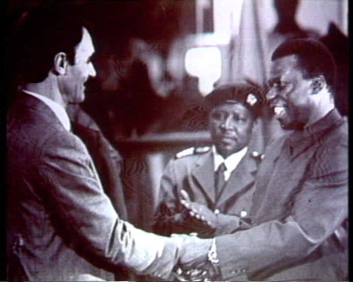 Cavaco Silva na Guiné