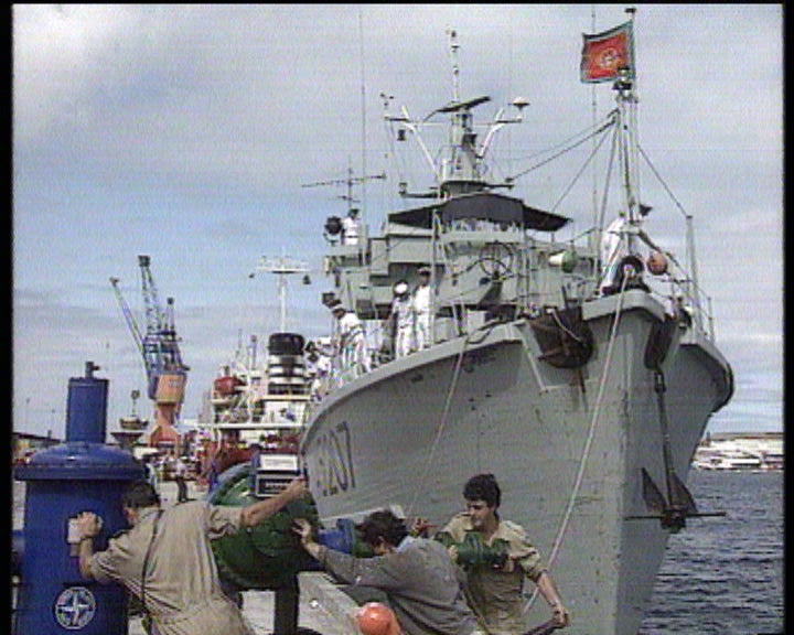 Haxixe recuperado do mar