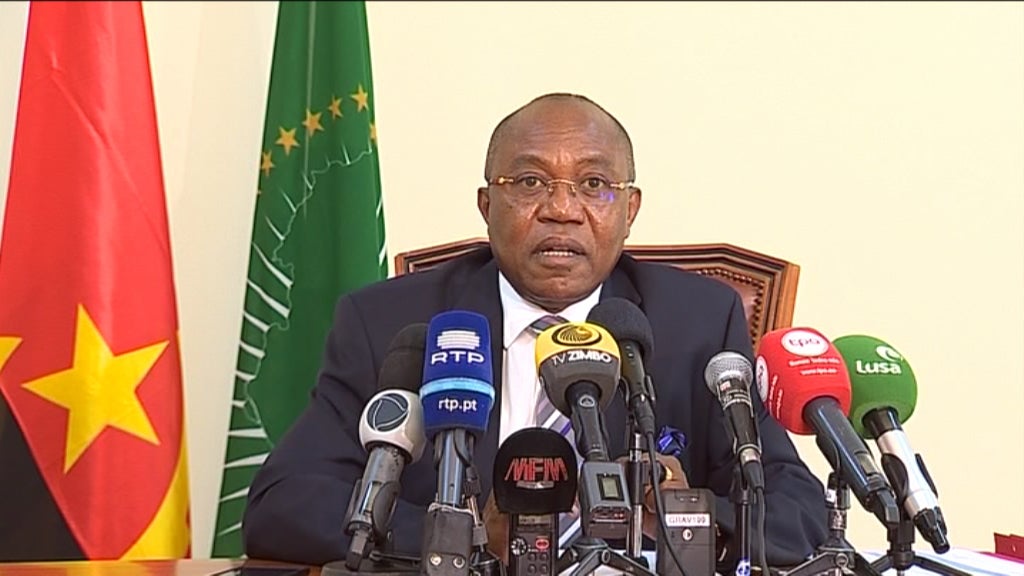 Preparativos para a visita de Marcelo Rebelo de Sousa a Angola