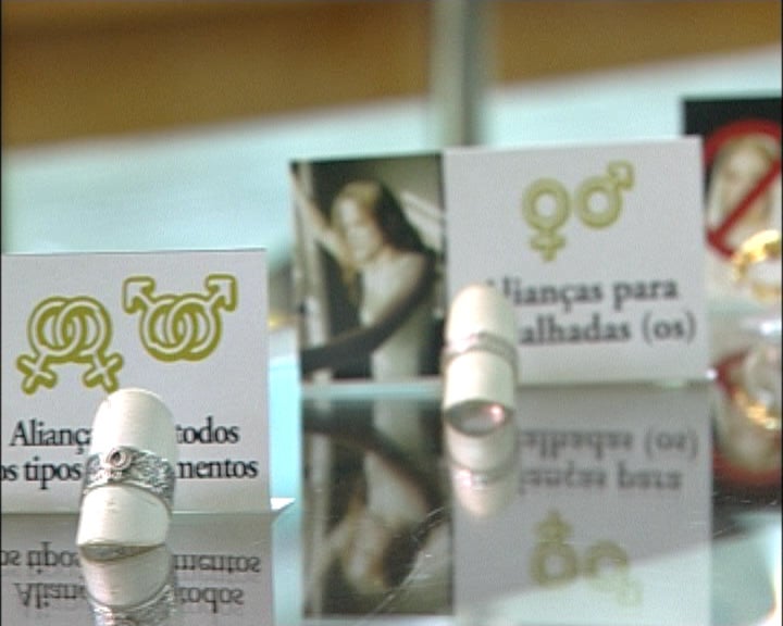 Alianças para casais gays