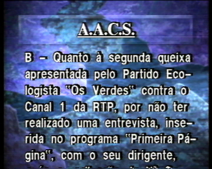 Comunicado da Alta Autoridade para a Comunicação Social