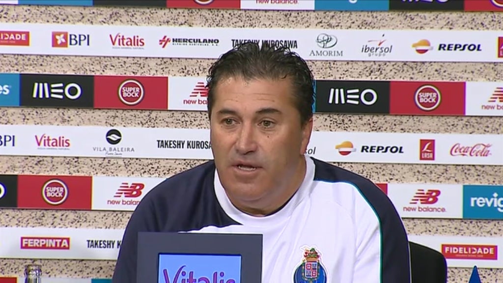 Futebol: Conferência de imprensa de José Peseiro