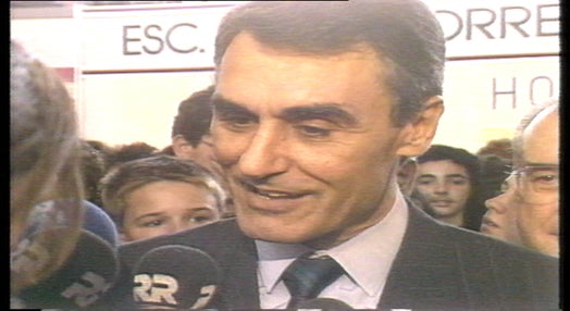 Cavaco Silva no Fórum Estudante de 1989