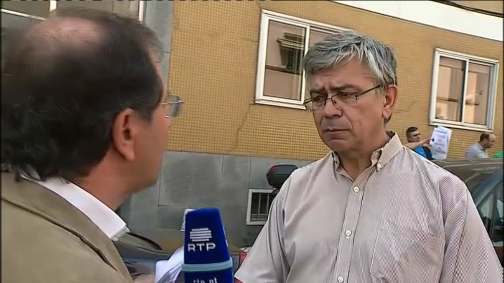 Protesto em Lisboa