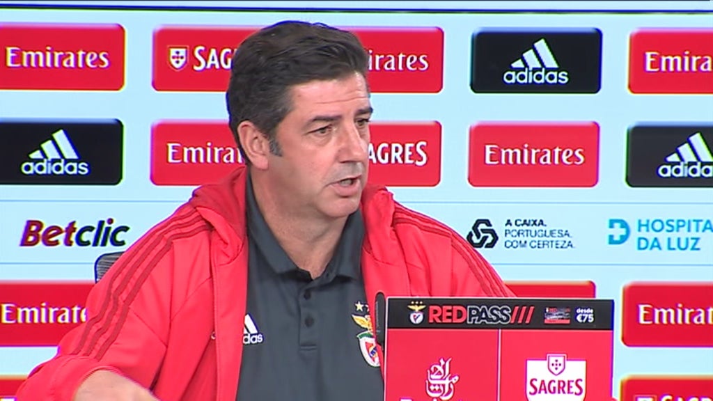 Rui Vitória sobre árbitros, treinadores e jogadores
