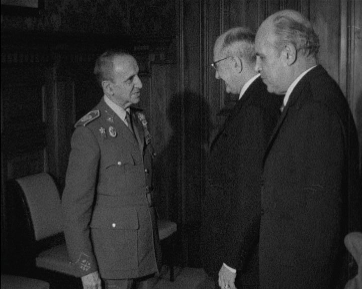 Marcelo Caetano recebe Manuel Díez-Alegría