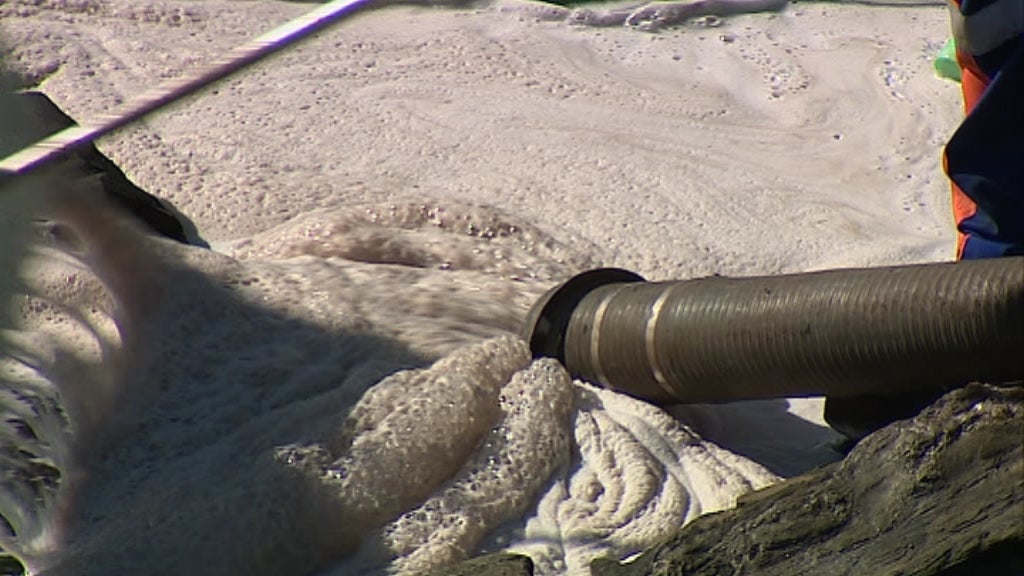 Poluição no Rio Tejo