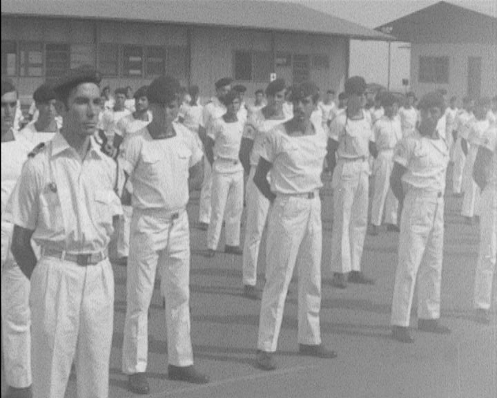 Visita de António de Spínola ao Comando da Defesa Marítima