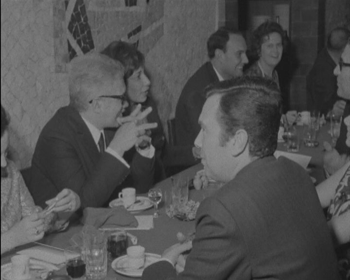 Jantar da 7ª Reunião do Conselho da Europa Continental