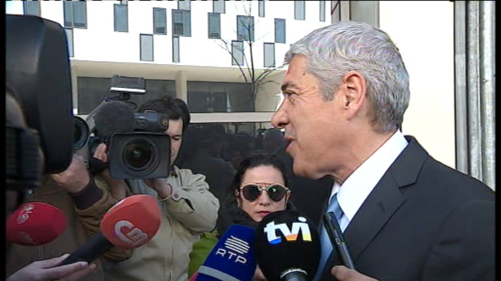 Chegada de Sócrates ao DCIAP