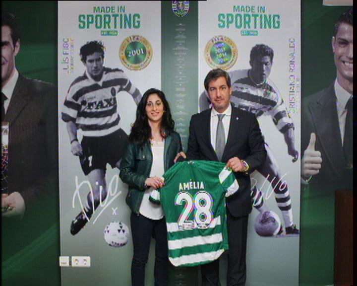 Futebol: Amélia Pereira reforço do Sporting