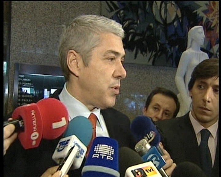 José Sócrates solidário com a Madeira