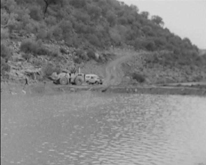 Início das obras da Barragem do Alqueva
