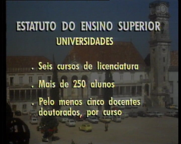 Novo estatuto do ensino superior e privado