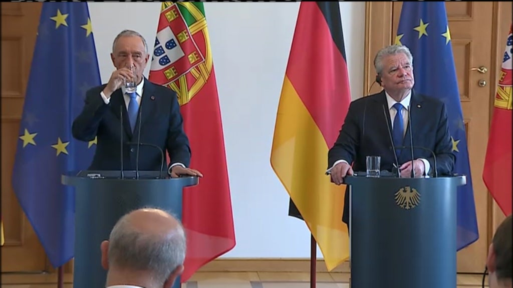 Marcelo Rebelo de Sousa na Alemanha