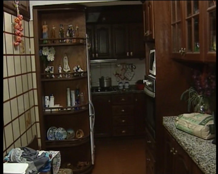 Casa destruída pelo temporal na Ilha da Madeira