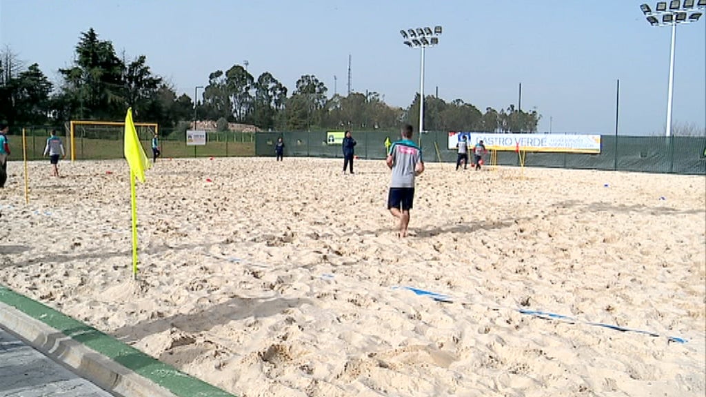 Futebol de praia em Castro Verde