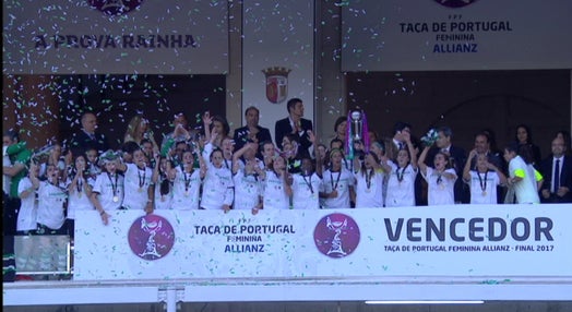 Sporting conquista a Taça de Portugal em futebol feminino