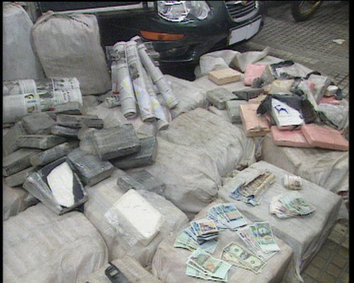 Apreensão de droga pela PJ