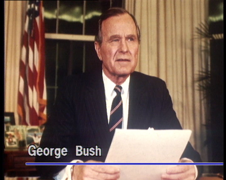 George Bush felicita Cavaco Silva