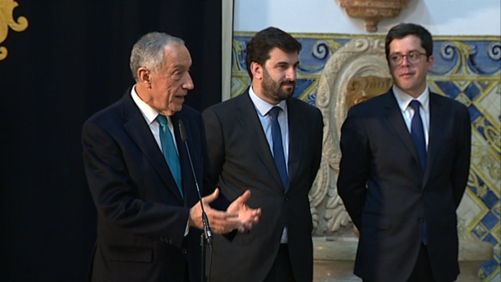 Seleção Nacional de Futsal no Palácio de Belém