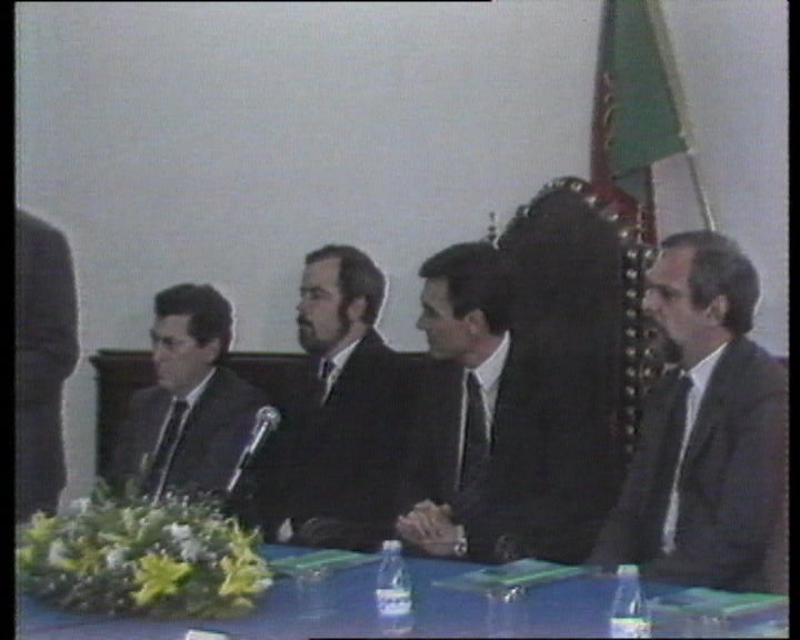 Inauguração da lota da Figueira da Foz