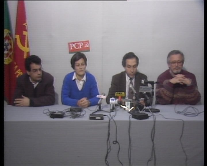 Conferência de imprensa do PCP