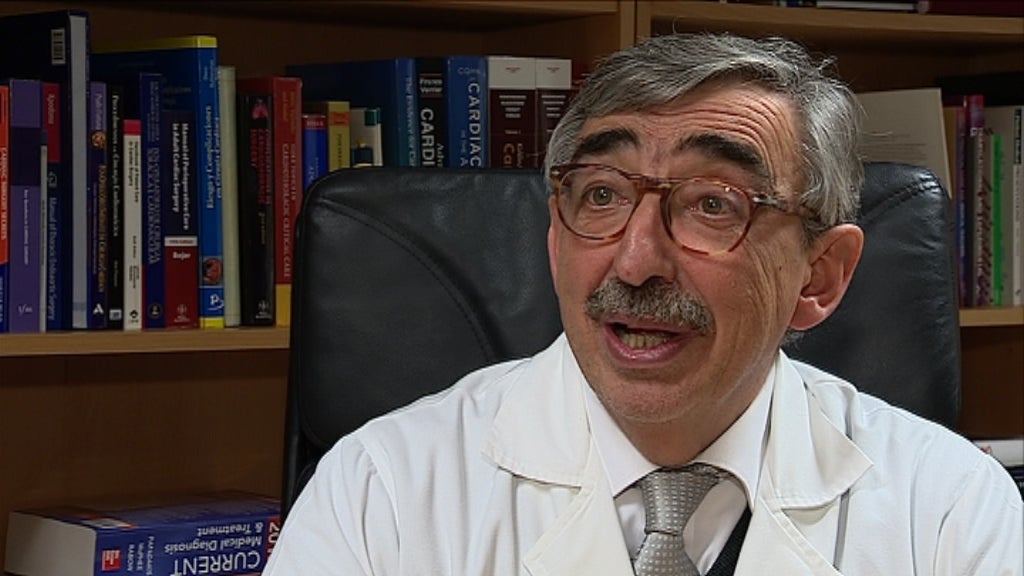 Estado clínico do paciente que recebeu coração artificial