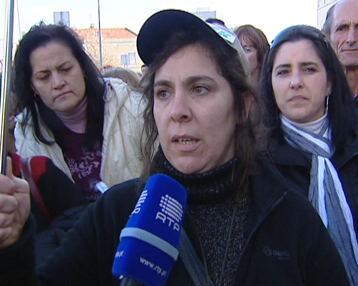 Manifestação de trabalhadores da Alisuper