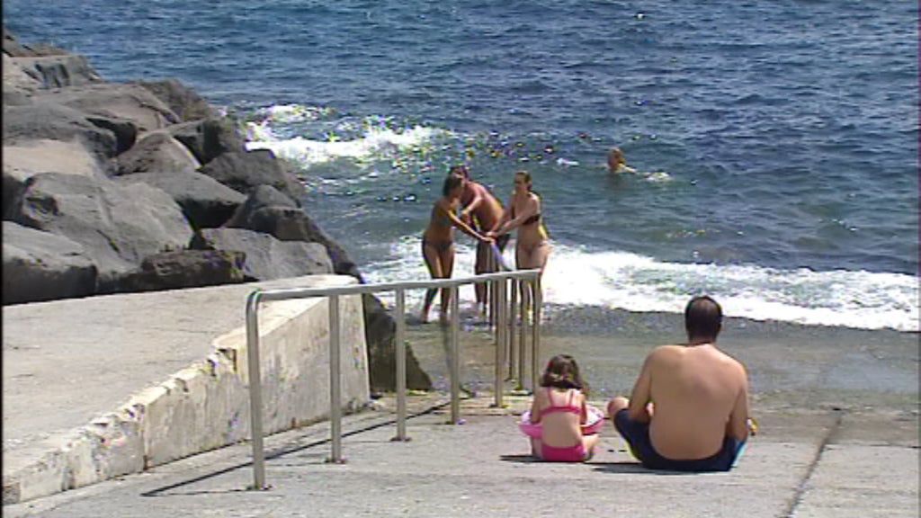 Insegurança na zona balnear dos Poços de São Vicente