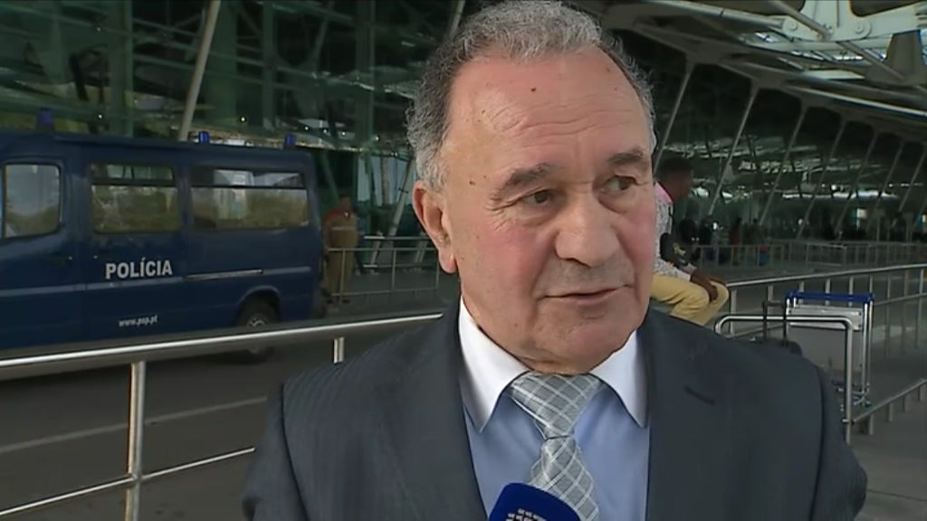 Manifestação de taxistas contra a Uber