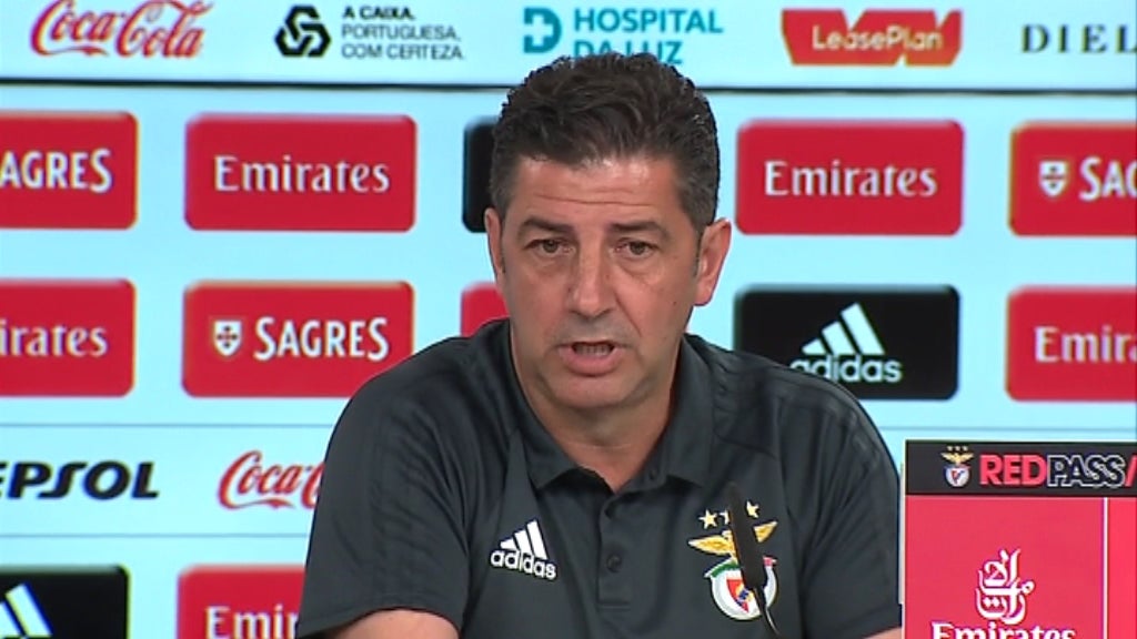 Conferência de imprensa de Rui Vitória