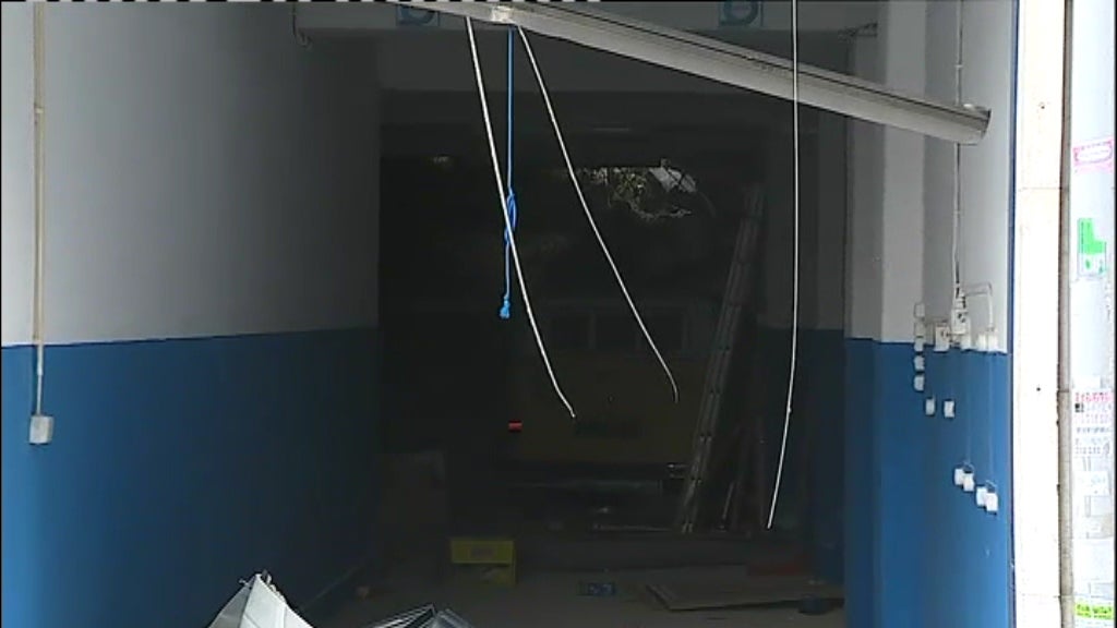 Deslizamento de terras em Lisboa