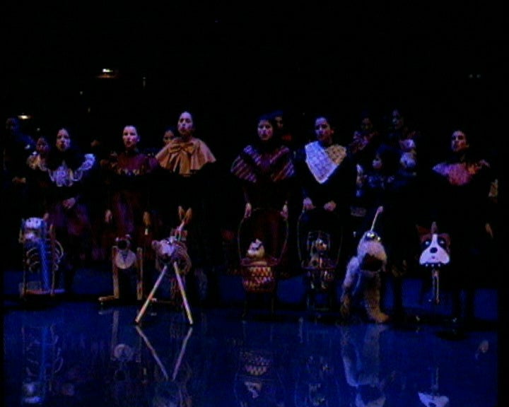 Ensaio geral da ópera infantil “Brundibar”