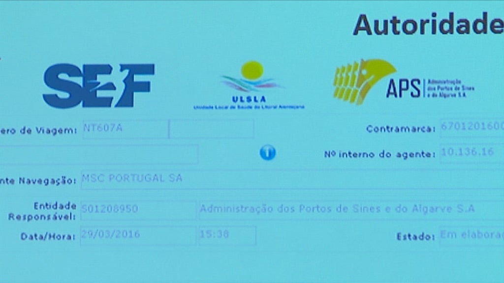 Fatura única portuária